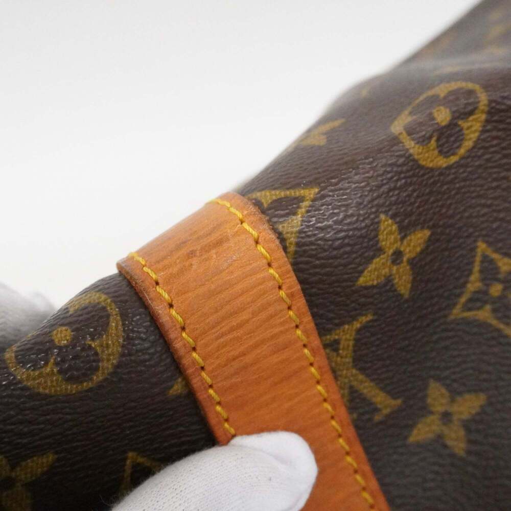 LOUIS VUITTON Brown Monogram Keepall 55 Boston Bag - Picture 11 of 14